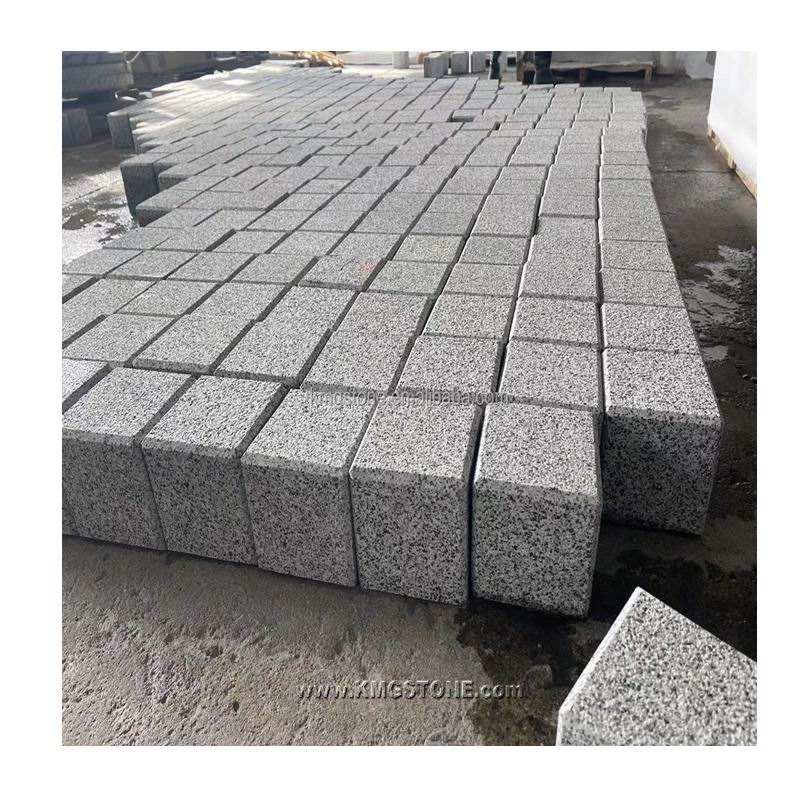 Đá Granite Khò Lửa G603 Xám Nhạt Thảm Lát Đá Cuội Gạch Lát Sàn Ngoài Trời Đánh Bóng Đá Bo Vỉa Hè Khối Đá Tự Nhiên