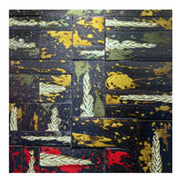 Tranh Gạch Ốp Nội Thất Thủ Công Sang Trọng Nghệ Thuật Trang Trí Thực Vật Đỏ Vàng Tường Nền Bếp Và Phòng Tắm, Trang Trí Khách Sạn