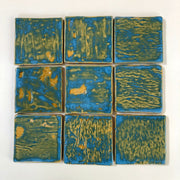 Gạch Zellige Ma-rốc Thủ Công Nguyên Chất 4x4 inch, Trang Trí Tường Nội Thất Biệt Thự & Resort, Gạch Khách Sạn Tráng Men Nghệ Thuật Đa Sắc Màu