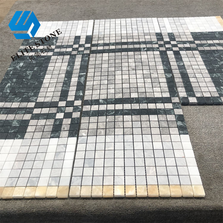 Gạch mosaic ốp tường đa dạng, chất lượng tốt dùng để trang trí tường, trang trí nhà cửa và nghệ thuật treo tường