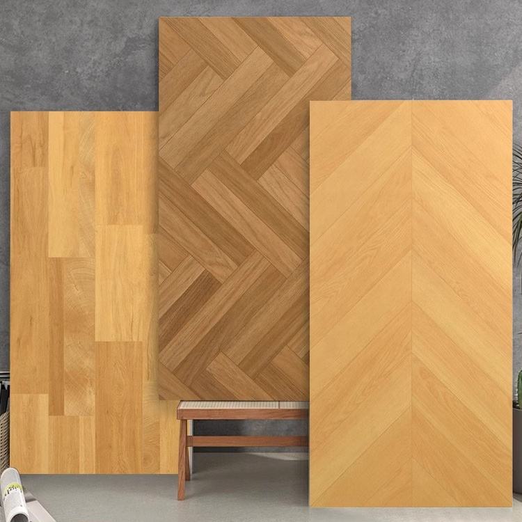 Gạch Sứ 600x1200 Vân Gỗ Xương Cá Cổ Điển Sang Trọng Cho Phòng Khách Phòng Tắm