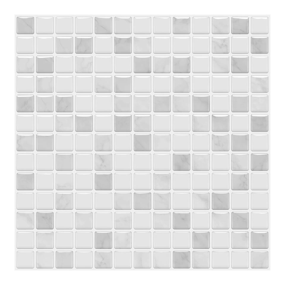 Gạch Mosaic Đá Cẩm Thạch Ốp Tường Bếp Trang Trí