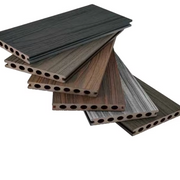 Sàn gỗ nhựa composite (WPC) vật liệu thô chống tia UV, bền ngoài trời, không côn trùng, ít bảo trì.