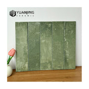 Gạch ốp lát tường sàn gốm sứ thủ công phong cách Retro dạng thanh dài 75x300 cho tường nền phòng tắm, bếp, ban công, nhà hàng - Quảng Đông