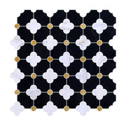 Gạch Mosaic Đá Cẩm Thạch Tự Nhiên Hoa Đá Nhân Tạo Hoa Văn Cắt Tia Nước