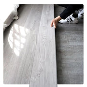 Sàn nhựa vinyl cứng dạng tấm SPC LVT PVC chống thấm nước màu gỗ có lớp đệm Unilin Click Modern Factory