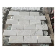 Gạch Mosaic Đá cẩm thạch Kính 4mm Thiết kế Hiện đại Hình Lục giác Vuông Kiểu Parquet Phong cách Trang trí sàn Phòng tắm Bếp Hồ bơi ngoài trời