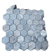 Nghệ thuật Treo Tường Gạch Mosaic Đá Cẩm Thạch Xám Bóng Thiết Kế Hiện Đại Dùng Cho Khách Sạn
