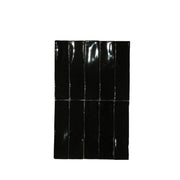 Gạch mosaic gốm sứ trang trí tường kiểu gạch thẻ cạnh lượn sóng