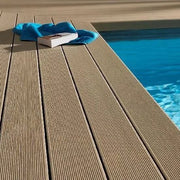 Khuyến mãi Sàn ngoài trời hồ bơi bột gỗ vân nổi 3D sâu