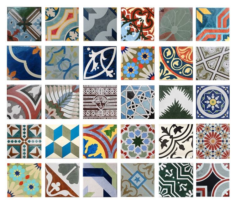 Gạch Thảm Mosaic In Phun Họa Tiết 200x200