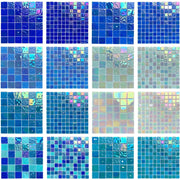 Gạch Mosaic Sứ Men Rạn Băng Đa Dạng Màu Sắc Dùng Cho Hồ Bơi Bán Sỉ