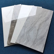 Gạch kim loại tráng men vân đá cẩm thạch hiện đại toàn diện 400x800 Gạch ốp tường nội thất kiểu giữa cho Nhà bếp, Phòng tắm, Miếng dán gạch ốp tường