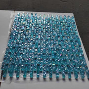 Gạch MOSAIC Bể Bơi Kính Pha Lê Xanh Óng Ánh Iridescent Lớp I