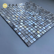 Gạch Mosaic Kính Cầu Vồng Dùng Để Trang Trí Tường, Phụ Kiện Phòng Tắm Khách Sạn, Tấm Lát Mosaic Bồn Tắm