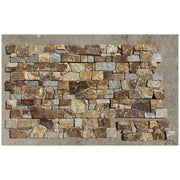 Sản phẩm mới: Tấm ốp Veneer tự nhiên nâu, bền bỉ, kháng axit, thiết kế hiện đại, đá Quartzite phiến, dùng trong nhà và ngoài trời, chống xói mòn do axit