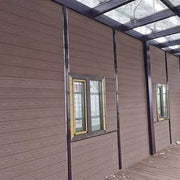 Tấm ốp tường WPC 3D rãnh dễ lắp đặt ngoài trời