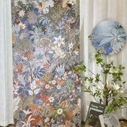 Gạch Sứ Tráng Men 600x1200 Bề Mặt Mờ, Gạch Ốp Tường Trang Trí Họa Tiết Hoa Tự Nhiên Dành Cho Phòng Tắm Biệt Thự, Chạm Khắc Nghệ Thuật Tinh Xảo