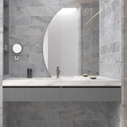 Gạch Khảm Đá Cẩm Thạch Andes Xám Bóng Thiết Kế Hiện Đại