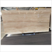 Đá vôi màu be lát sàn, tấm đá Travertine ốp tường