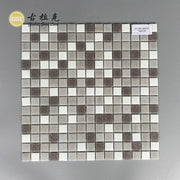 Gạch Mosaic Thủy Tinh Xám Hiện Đại Tinh Tế Dùng Cho Hồ Bơi