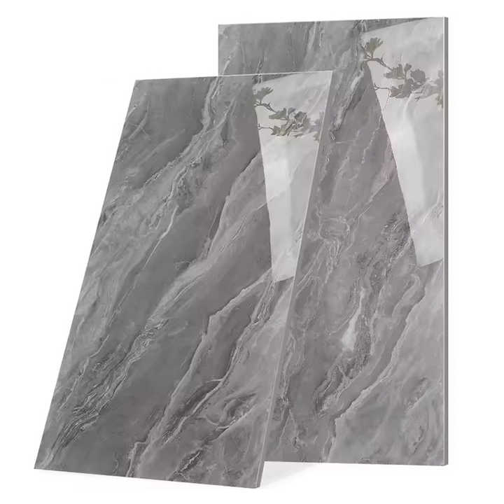 Gạch lát nền vân đá cẩm thạch màu xám đậm 600 x 1200 mm – Daisan Store