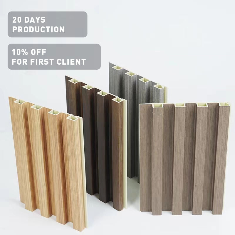 Tấm ốp tường WPC PVC có rãnh DBDMC, dòng Great Wall dập nổi Châu Âu, chống thấm nước cho nội thất phòng tắm