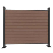 Cổng hàng rào gỗ nhựa composite lắp đặt dễ dàng, riêng tư cho sân vườn