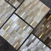 Decal Dán Sàn PVC Tự Dán Chống Thấm Nước Cao Cấp Họa Tiết Đá Cẩm Thạch Dạng Mosaic