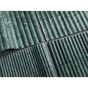 SH STONE Gạch Mosaic Đá Cẩm Thạch Tự Nhiên Tùy Chỉnh, Hoa Văn Cắt Tia Nước Xanh Guatemala Dùng Cho Nền Trang Trí Hồ Bơi
