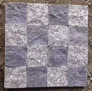 Viên đá lát granite xám bền chắc, hình dạng tùy chỉnh