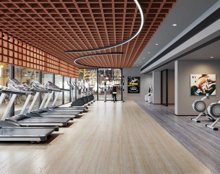 Gạch Lát Sàn Đá Nung Kết Porcelain Lớn Vân Đá Travertine Màu Be Sang Trọng Bề Mặt Mờ