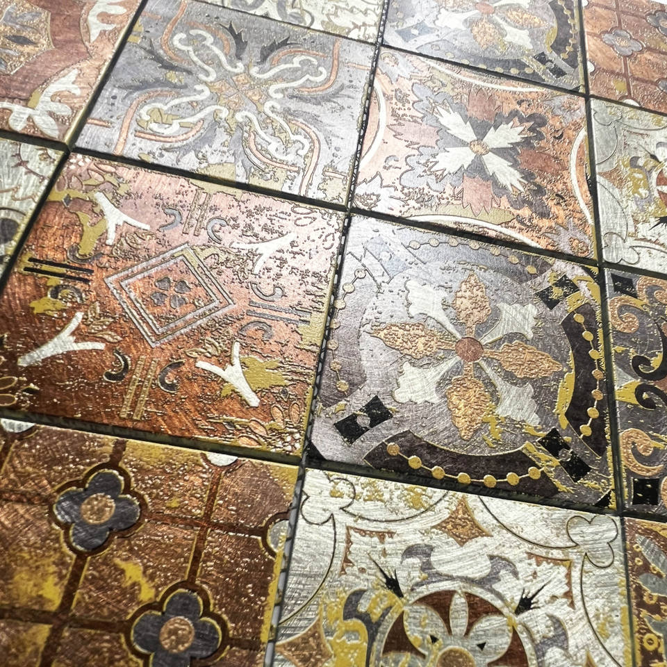 Gạch Mosaic Zellige Nghệ Thuật Mosaic Tùy Chỉnh In Phun 3D