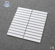 Mẫu gạch gốm khảm kính nóng chảy màu trắng hồ bơi giá nhà máy rẻ