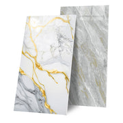 Khuyến Mãi Gạch Sứ Tráng Men Bóng Lớn 600x1200mm Thiết Kế Vân Đá Cẩm Thạch Xám Chống Trơn Trượt Kháng Khuẩn Lát Sàn Nội Thất Khách Sạn