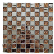 Mosaic Vuông Kính Trang Trí Họa Tiết Chất Lượng Cao Ốp Tường