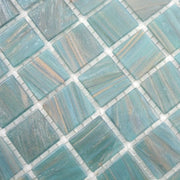 Bán Trực Tiếp Từ Nhà Sản Xuất Gạch Mosaic Kính Pha Lê Mới Màu Xanh Lam Cho Tường Nền Phòng Tắm