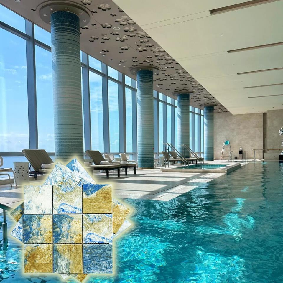 Mosaic Sáng Tạo - Gạch Toàn Sứ Lát Sàn Độc Đáo