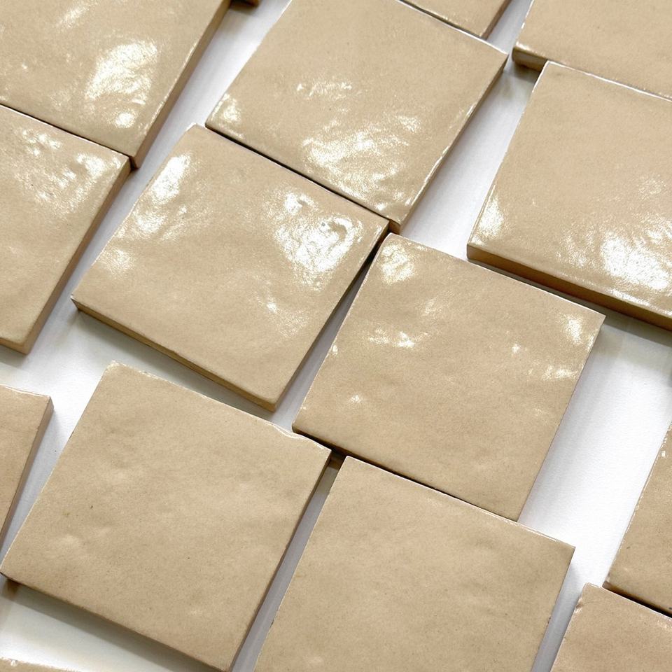 Gạch Gốm Thủ Công Zellige Ma-rốc Phong Cách Cổ Điển Họa Tiết Vuông Retro Trang Trí Tường Nội Thất Sang Trọng Cho Phòng Tắm