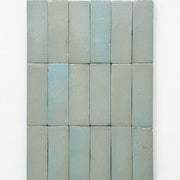 Gạch ốp tường sứ ceramic Zellige vuông xanh dương thủ công chất lượng cao, phong cách mộc mạc, nội thất sang trọng, kháng khuẩn, truyền thống