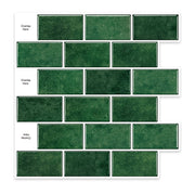 Giấy dán tường 3D JORUNNS bóc dán kiểu ốp chân tường cổ điển và gạch thẻ 12x12 inch