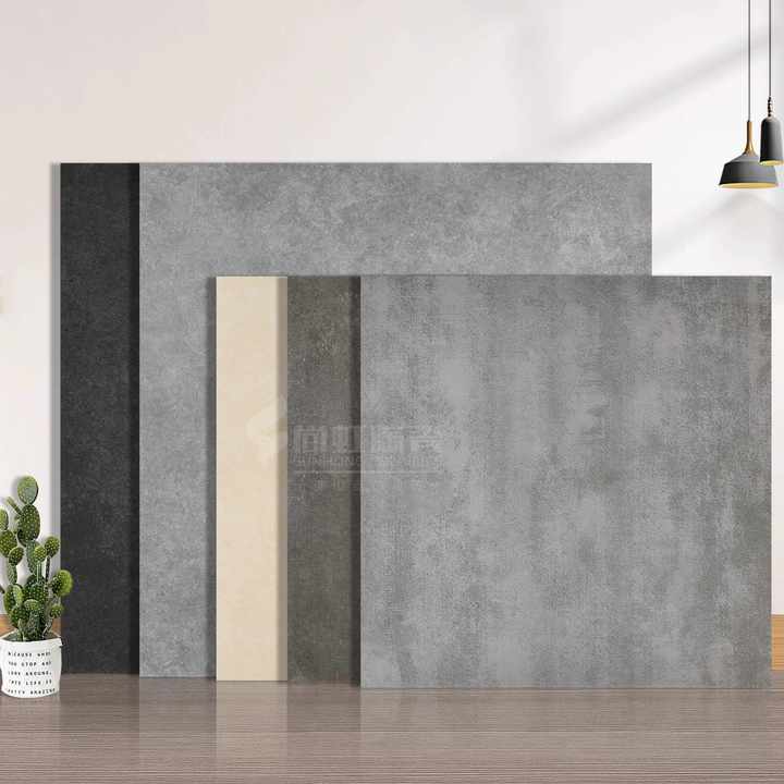 Gạch lát nền nhà màu xám xi măng mờ giả cổ 600*600