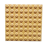 Gạch sứ lát đường dẫn hướng dạng sọc ngoài trời 300x300x15mm