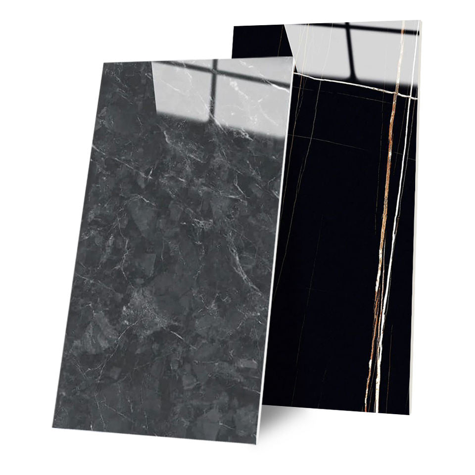 Gạch lát sàn sứ bóng vân đá cẩm thạch hiện đại