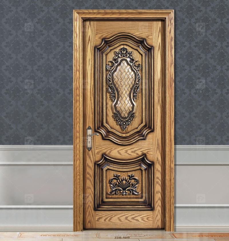 Trụ cửa gỗ Teak chạm khắc phần đầu cao cấp, sang trọng 2025 dùng cho thiết kế cửa chính nội thất của nhà ở, biệt thự, phòng ngủ