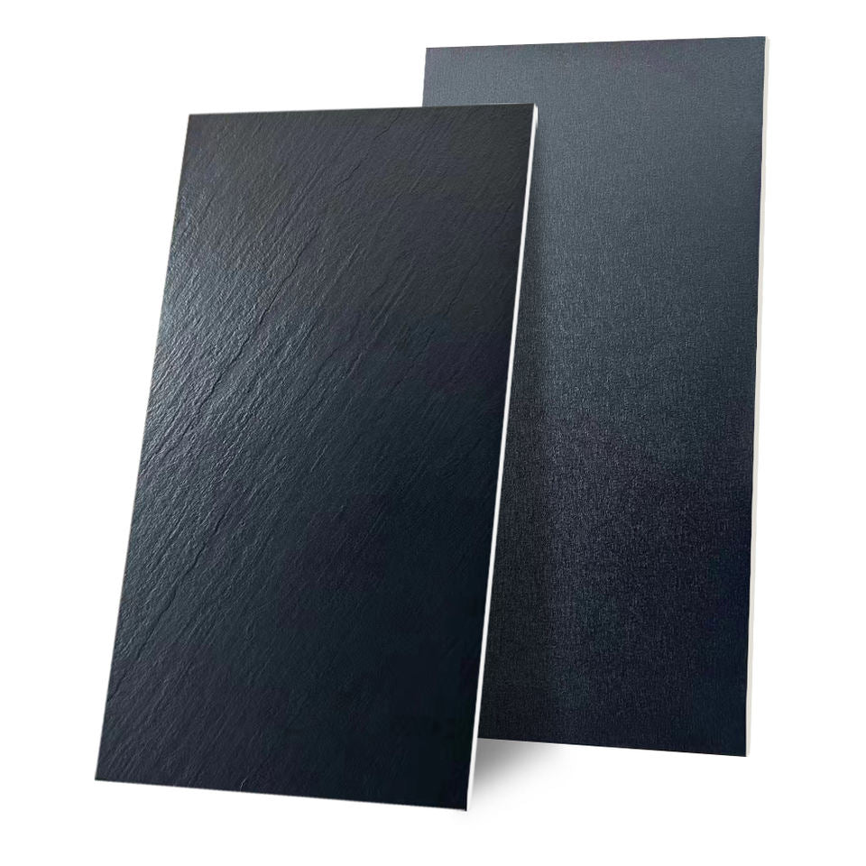 Gạch Chống Trượt Đen Đá Phiến 600 X 1200 Bề Mặt Mờ Dành Cho Sân, Bếp, Khách Sạn