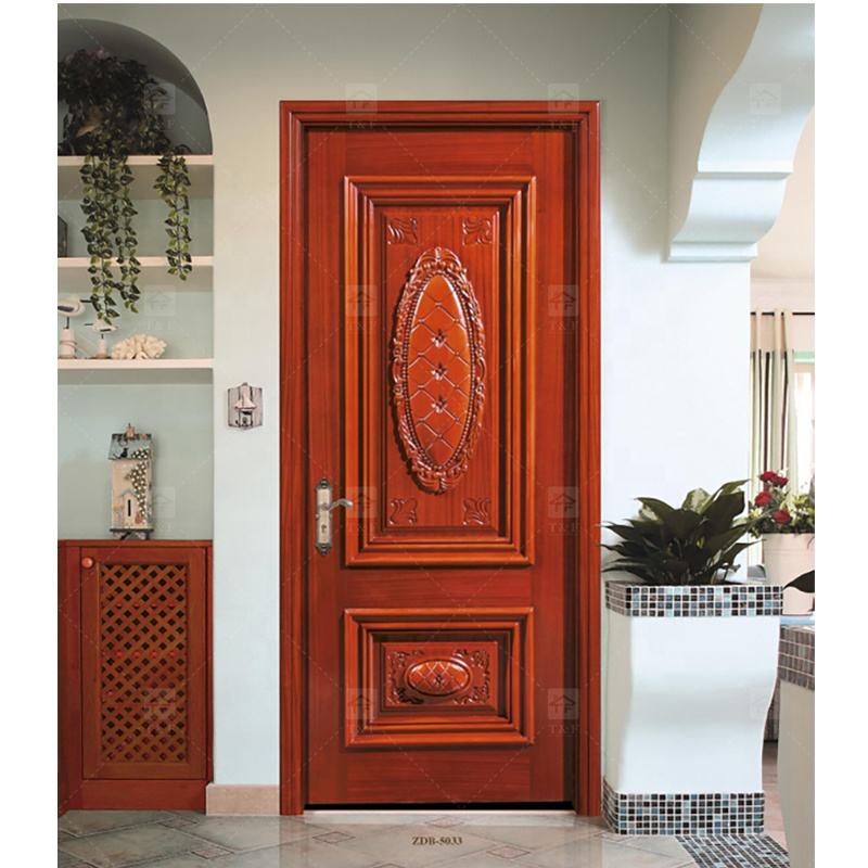 Cửa Gỗ Tự Nhiên Hiện Đại Dành Cho Biệt Thự, Phòng Khách Và Phòng Ngủ, Bề Mặt Chạm Khắc Hoàn Thiện, Sản Phẩm Bán Chạy