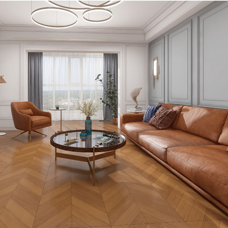 Gạch Porcelain Vân Gỗ Mộc Mạc Cao Cấp