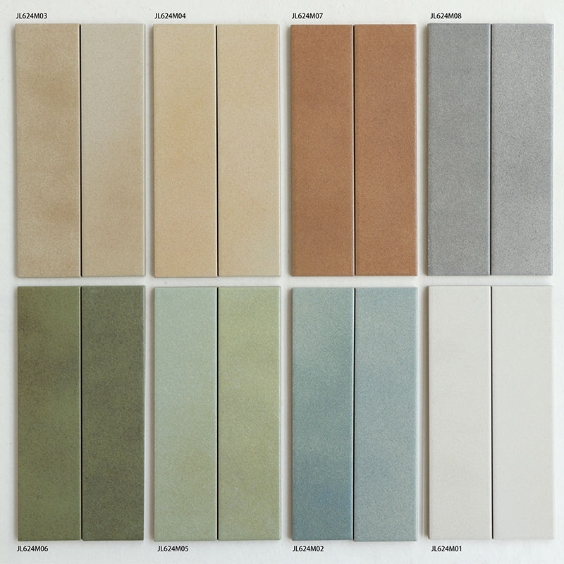 Gạch Ốp Tường Gốm Sứ Thiết Kế Hiện Đại Thủ Công, Chỉ Viền Sứ Đặc, Dùng Cho Nội Thất (Phòng Tắm, Bếp, Phòng Ăn, Sàn), Kháng Khuẩn