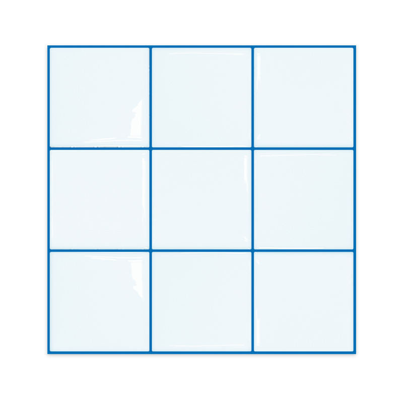 Decal 3D Gạch Lưới Xanh Dán Tường Bếp Chống Nước